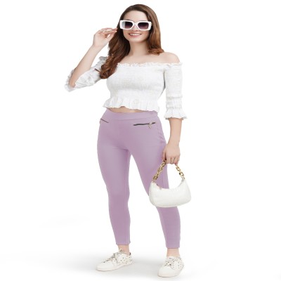 Women Lycra Skinny Fit Jeggings
